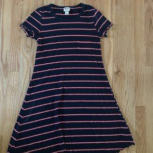Striped T-Shirt Dress